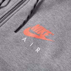 Nike Air Mens Tracksuit Set Grey/Red - Medium