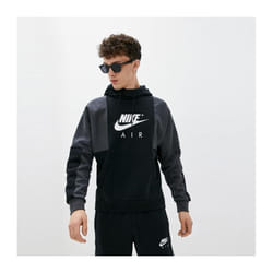 Nike Air Mens Contrast Pullover Hooded Tracksuit - Large