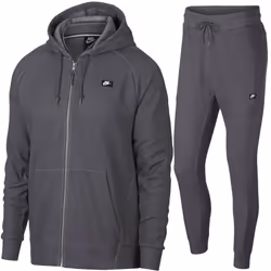 Nike Air Mens Grey Optic NSW Tracksuit Set - Small