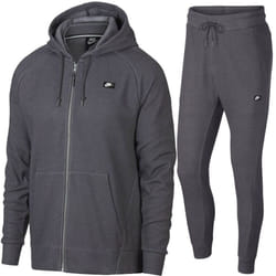 Nike Air Mens Grey Optic NSW Tracksuit Set - Small