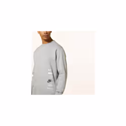 Nike Air Mens Grey Multi Logo Crewneck Tracksuit - XL