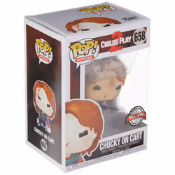 Funko - Child's Play-Chucky On Cart Exclusive Figurine  Multicoloured  35039