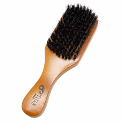 Titan Club Wave Brush for Men - 100% Natural Boar Bristles Durable Wooden Handle Smoothing Brush for All Hair Types Restor ...