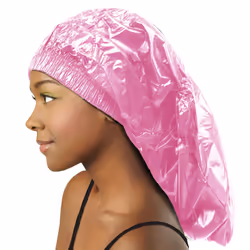 Shower Cap for Women Donna Shower Caps for Women Reusable Waterproof Travel Accessories for Women Spa Braid PINK
