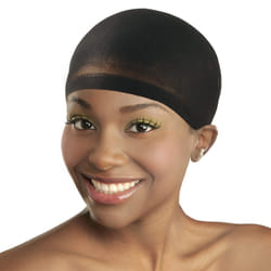 DONNA Stocking Wig Caps 2pcs Black Wig Head Wig Caps for Women Hair Bonnet for Sleeping Hair Net Black