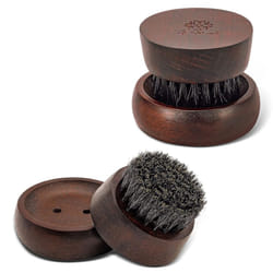 Beard Brush for Men  100 Boar Bristle Beard Brush Comes with Solid Wood Base  Mastering The Beards of Men All Over The World