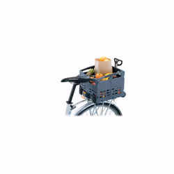 TrolleyTote Folding MTX Rear Basket, Black, One size