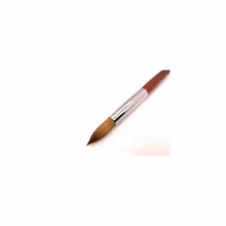 Kolinsky Sable Acrylic Nail Brush by Mondy Moo - Rosewood Pen Gel Nail Art Manicure Painting Tool (16#)