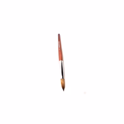 Kolinsky Sable Acrylic Nail Brush by Mondy Moo - Rosewood Pen Gel Nail Art Manicure Painting Tool (18#)