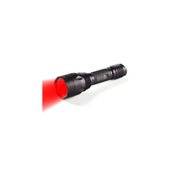 Red LED Torch 630nm Red Light Hunting Torch 283 Lumen Single Mode 256 Yard Tactical Torch for Night Vision, 3 Red LED Super Power Predator Light, IPX6