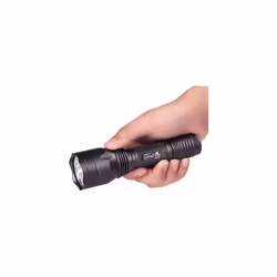 Red LED Torch 630nm Red Light Hunting Torch 283 Lumen Single Mode 256 Yard Tactical Torch for Night Vision, 3 Red LED Super Power Predator Light, IPX6