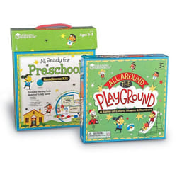 Learning Resources All Ready for Preschool Readiness Kit  60 Activities Set  Ages 3+  Kindergartner Preparation Kit  Preschool Homeschool  Preschool C