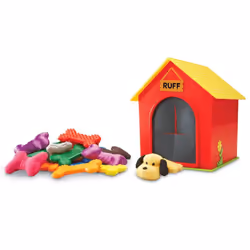 Learning Resources Ruff's House Teaching Tactile Set, Fine Motor Toy, 30 Pieces, Ages 3+