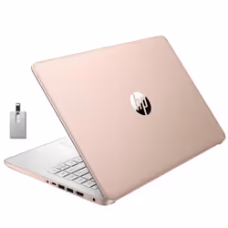 HP Stream 14"" HD BrightView Laptop Intel Celeron N4120 4GB RAM 64GB SSD Intel HD Graphics 720p Webcam 1 Year Office 36 ...
