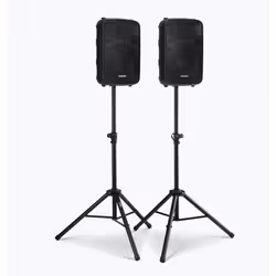 On-Stage Stands SSP7750 speaker mount Floor Aluminium Black
