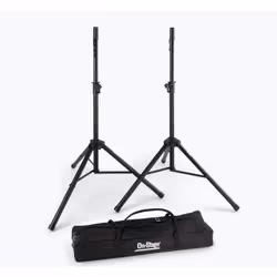On-Stage Stands SSP7750 speaker mount Floor Aluminium Black