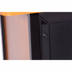 On-Stage Stands 14409 rack cabinet 4U Freestanding rack Black