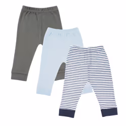 Luvable Friends 10132132_Blue_3T, Male, Baby (0 - 2 years), 3 Toddler, 3 pc(s)