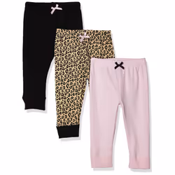 Luvable Friends baby boys Cotton Pants  Leopard  5T US