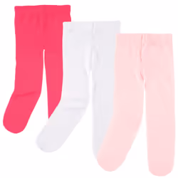 Luvable Friends 10701578_DarkPink_0-9, Baby (0 - 2 years), Female, 0-9 M, 3 pair(s)