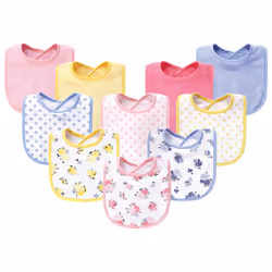 Hudson Baby 10501758_Floral, Female, Baby (0 - 2 years), 10 pc(s), Cotton