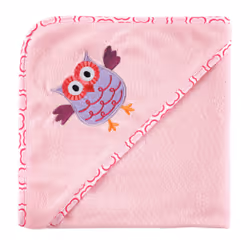 Luvable Friends 10305112_PinkOwl, Cotton, Girl