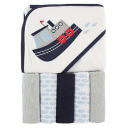 Luvable Friends 10305247_Boat baby towel Cotton 6 pc(s)