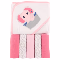 Luvable Friends 10305250_Elephant, Cotton, Girl, 6 pc(s)