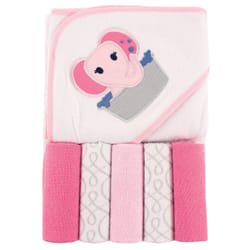 Luvable Friends 10305250_Elephant baby towel Cotton 6 pc(s)