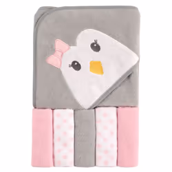 Luvable Friends 10305258_Penguin, Cotton, Girl, 6 pc(s)