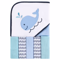 Luvable Friends 10305267_Whale, Cotton, Boy, 6 pc(s)