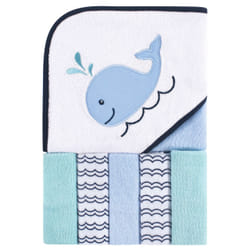 Luvable Friends 10305267_Whale baby towel Cotton 6 pc(s)