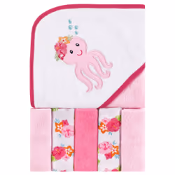 Luvable Friends 10305268_Octopus, Cotton, Girl, 6 pc(s)
