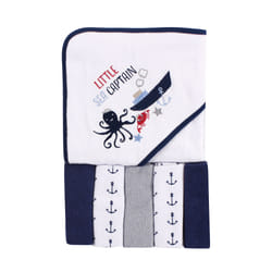 Luvable Friends 10305281_SEACAPTAIN baby towel