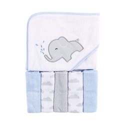 Luvable Friends 10305285_ELEPHANTSPRAY baby towel