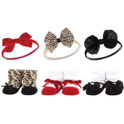 Hudson Baby 10408013_REDLEOPARD_ONESIZE clothing variety pack