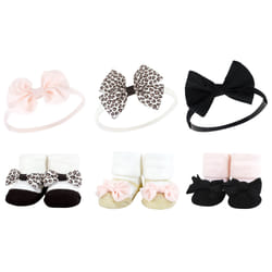 Hudson Baby 10408015_LIGHTPINKLEOPARD_ONESIZE clothing variety pack