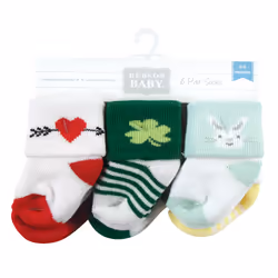Hudson Baby 10708386_VALENTINEEASTER_0-6M sock Unisex