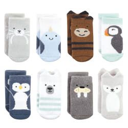 Hudson Baby 10708392_ARCTICANIMALS_0-6M sock Male