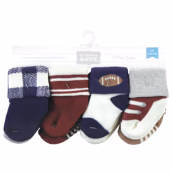 Hudson Baby 10708406_FOOTBALL_0-6M sock Male