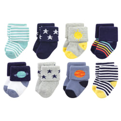 Hudson Baby 10708408_SOLARSYSTEM_0-6M sock Male