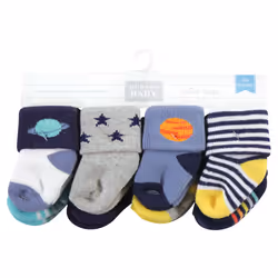 Hudson Baby 10708408_SOLARSYSTEM_0-6M sock Male