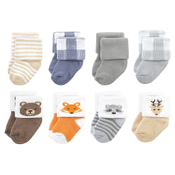 Hudson Baby 10708410_WOODLAND_0-6M sock Male