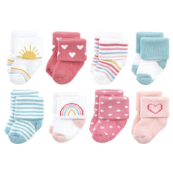 Hudson Baby 10708430_MODERNRAINBOW_6-12M sock Female
