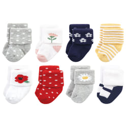 Hudson Baby 10708432_WILDFLOWER_0-6M sock Female