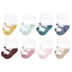 Hudson Baby 10708436_SOFTEARTHTONESHOES_0-6M sock Female