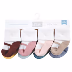 Hudson Baby 10708436_SOFTEARTHTONESHOES_0-6M sock Female