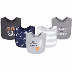 Hudson Baby 11108569_OUTERSPACE_ONESIZE, Male, Baby (0 - 2 years), One Size, Cotton