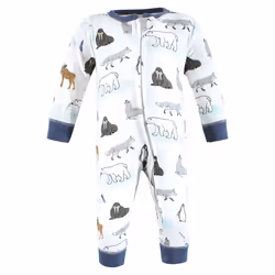 Hudson Baby 10108709_ARCTICANIMALS_0-3M full body sleepwear