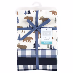 Hudson Baby 10208884_MOOSEBEAR_ONESIZE baby blanket Boy